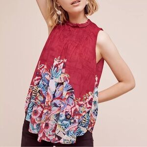 Deletta Anthropologie Dominica Swing Top SOLD OUT